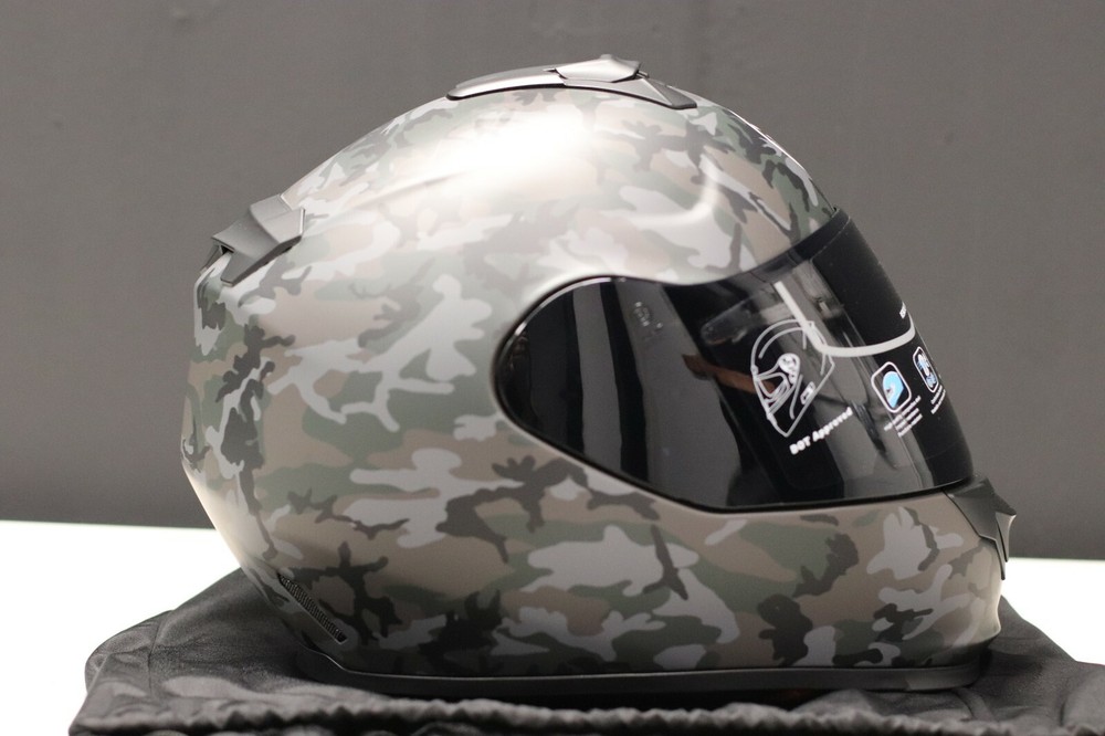 FAMOUS HELMETS PRO - DOT CERTIFIED........... CAMOUFLAGE *M* Medium
