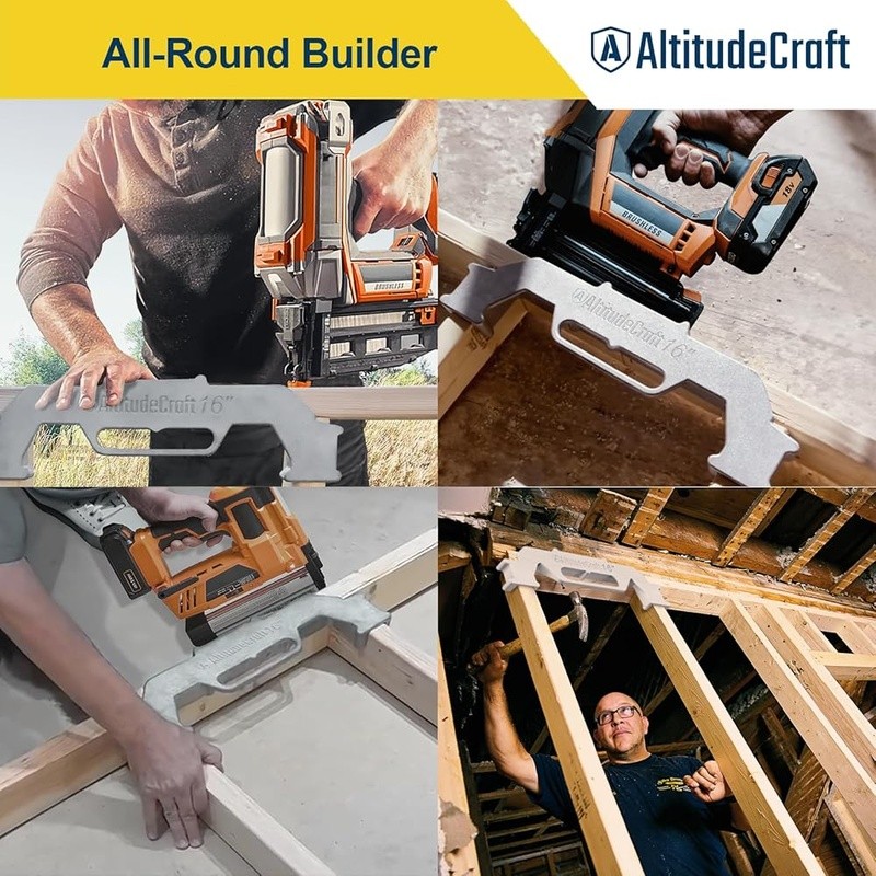 16 Inch Framing Stud Layout Tool Precision Construction Jig Durable Easy to Use