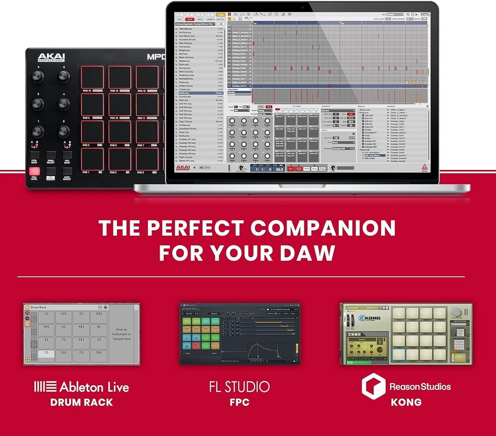 Akai Professional Mpd218 - Production Software Included