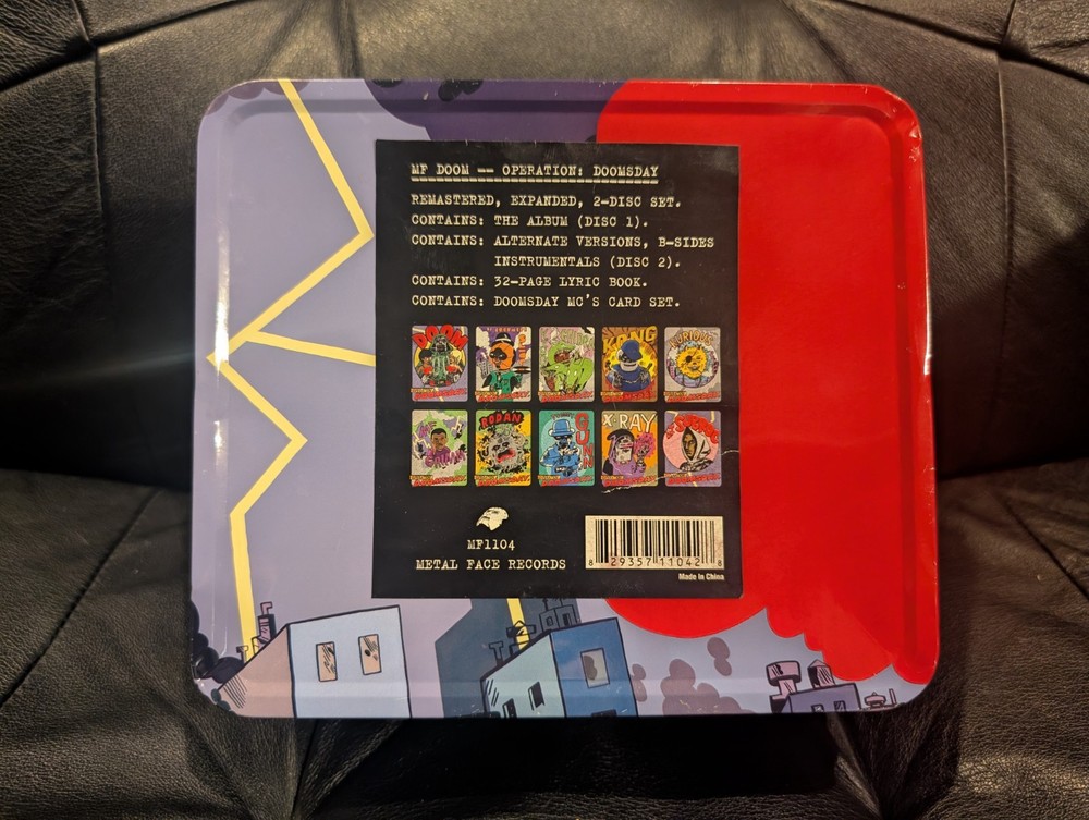 MF Doom DOOMSDAY Lunchbox RARE
