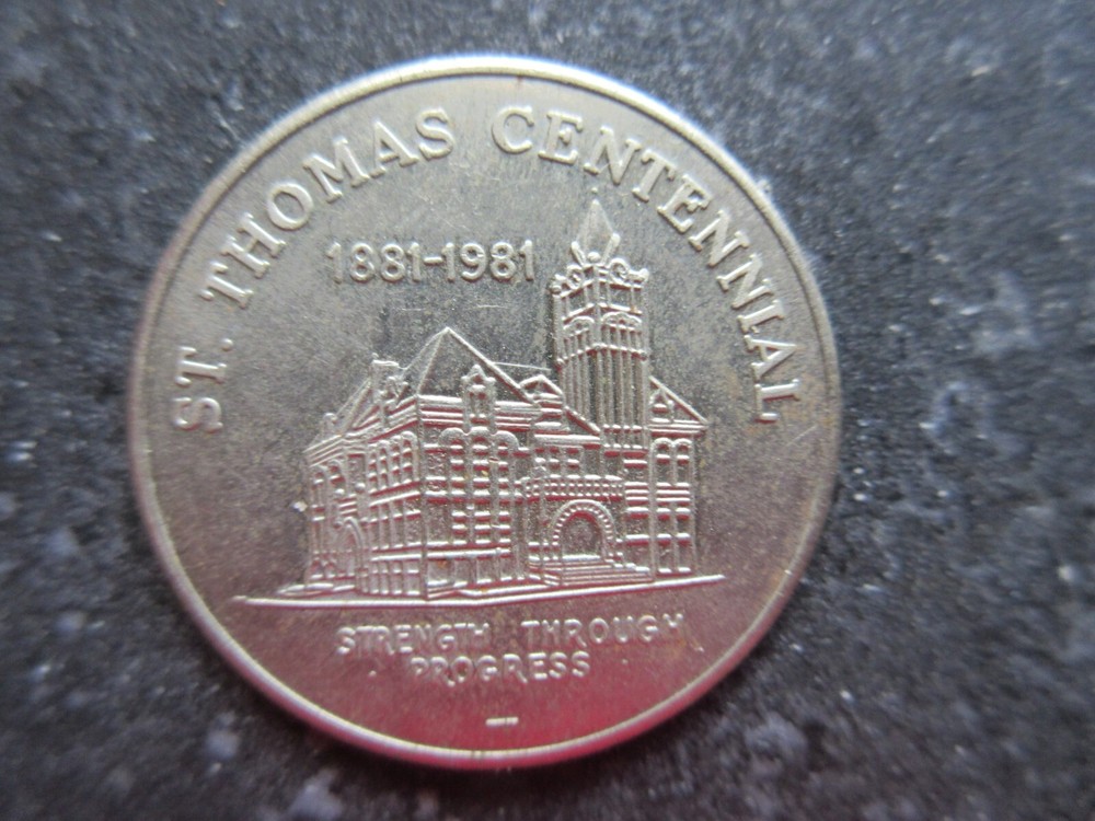 1981 St Thomas Centennial Dollar