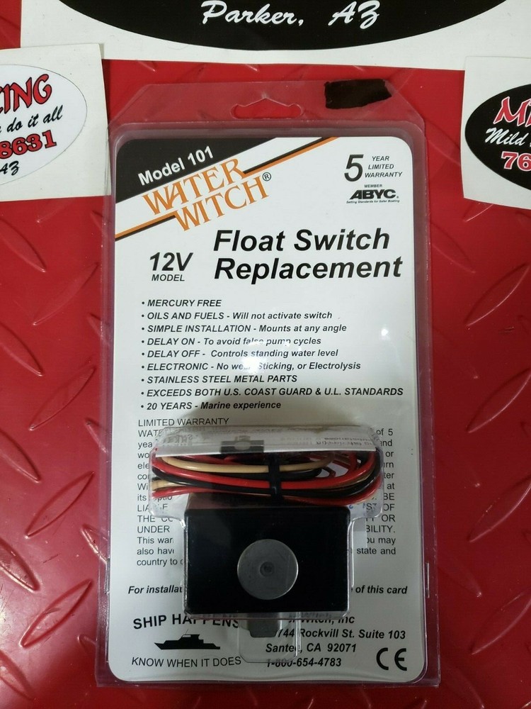 Water Witch 12 volt Electronic Bilge Pump Float Switch 12v Boat M19 SOLID STATE