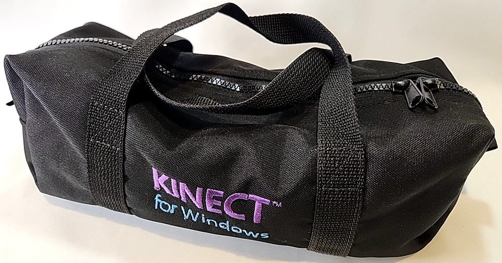 Microsoft Kinect for Windows Sensor PC Model 1517 Power Supply Carry Case Tested