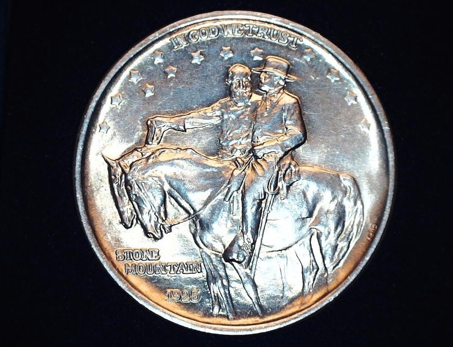 1925 Stone Mountain Comm silver half dollar