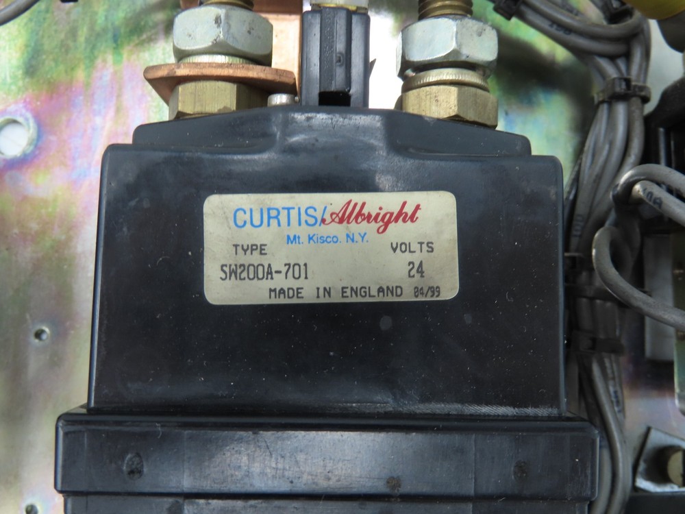 Curtis CP325-2 Forklift Contactor Control Panel Assembly From Hyster N30XMR2