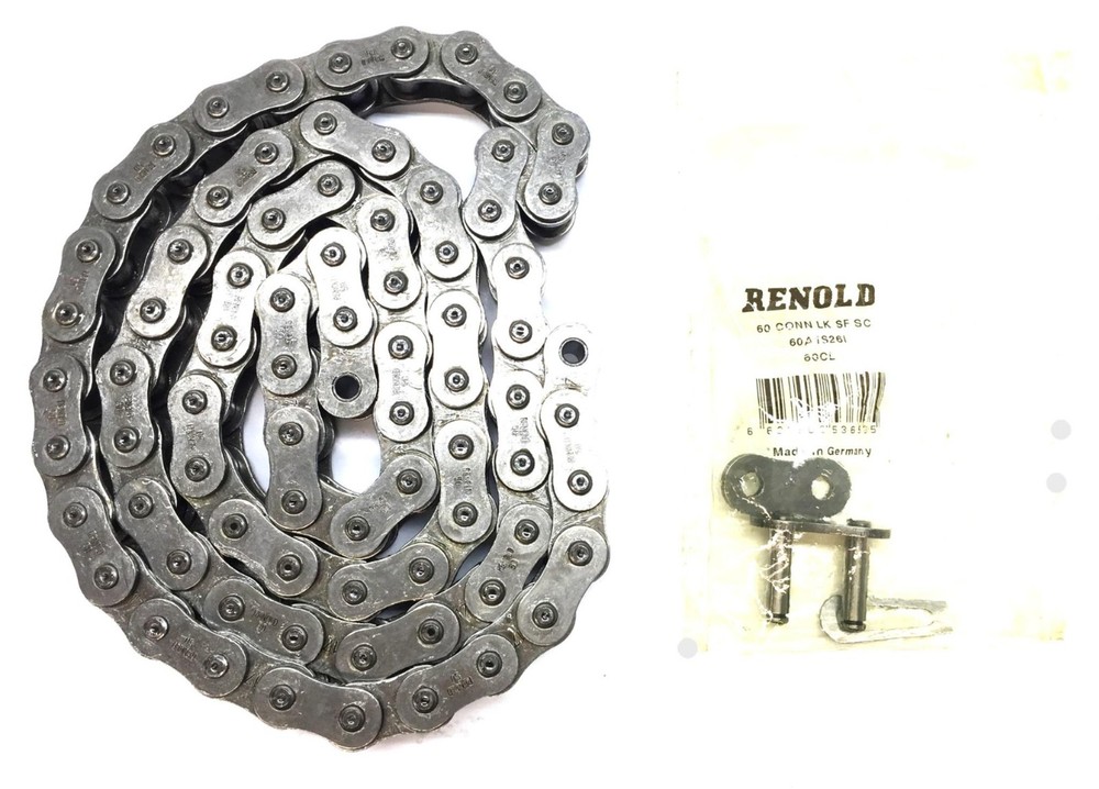 Renold 60A1 X 78 LKS Roller Chain 60RBX77 NOS