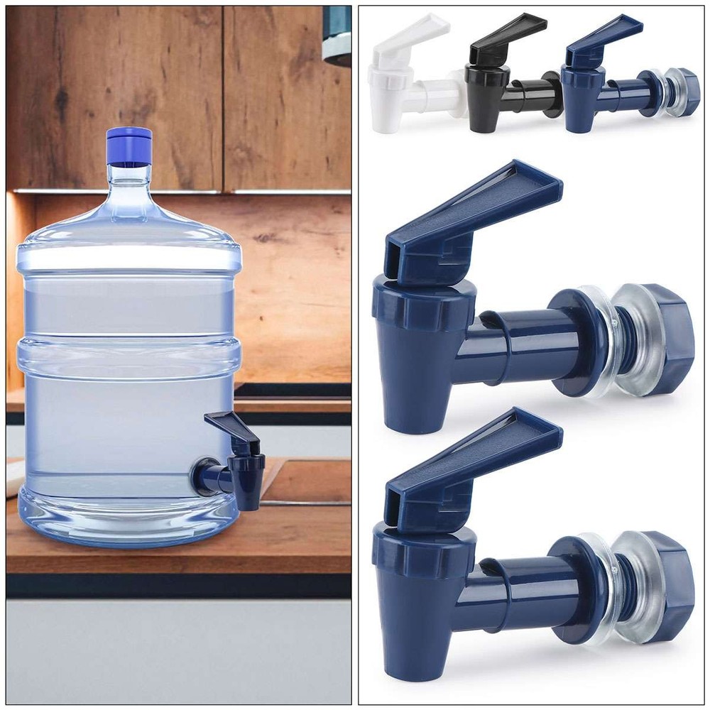 2 Water Spigot Tap Beverage Dispenser Jug Spout Bucket Bottle Cooler Replacement