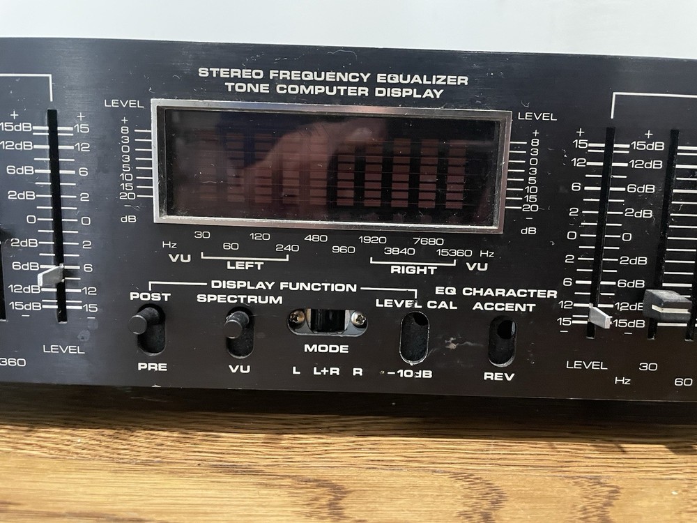 Vintage Numark EQ2600 Stereo Frequency Equalizer *Untested*