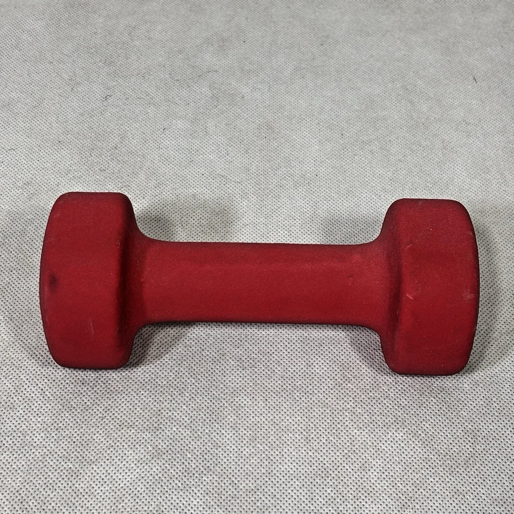 5 lb Dumbbell 5 Pounds Red Single One