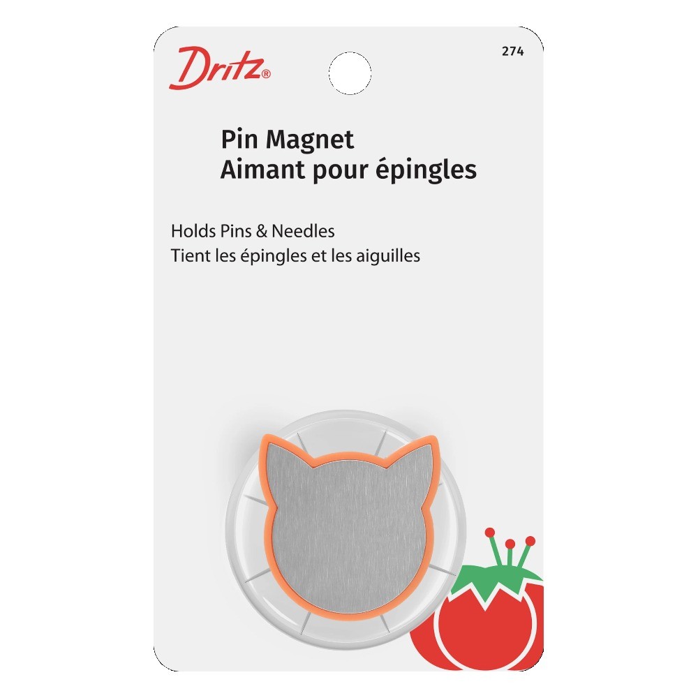Dritz Pin Magnet for your Sewing Machine, Cat Shape