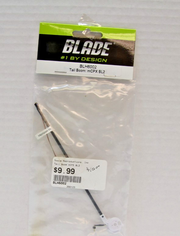 BLH6002 -Blade MCPX BL2 Brushless Replacement RC Helicopter Tail Boom