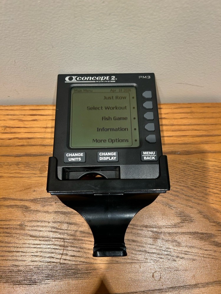 Concept 2 PM3 Performance Screen Monitor for Holder Fish Game