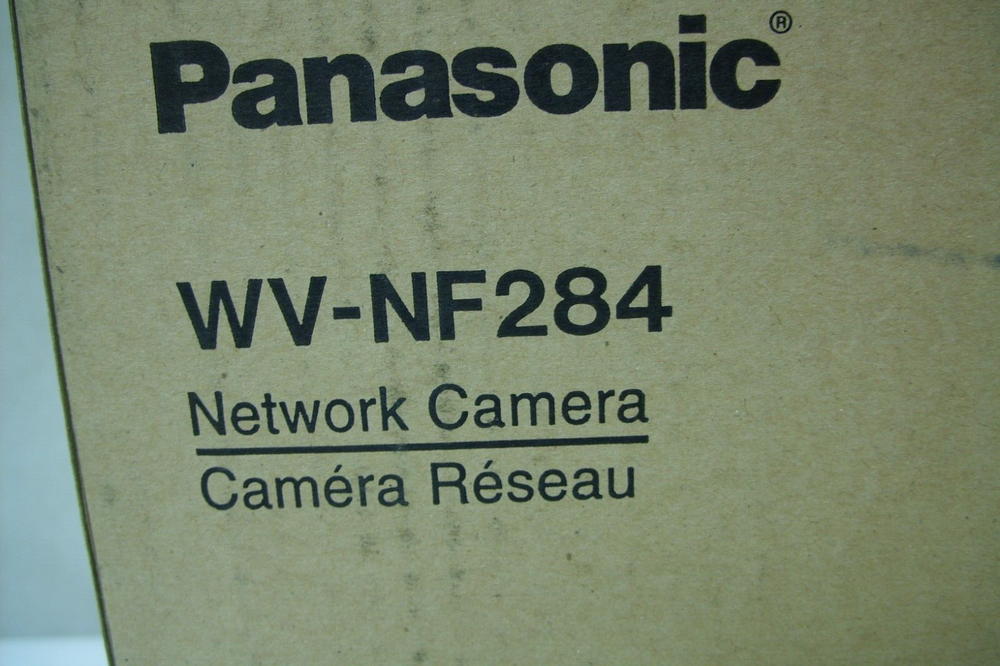 Panasonic WV-NF284 Fixed Dome Network Surveillance Camera - New Open Box