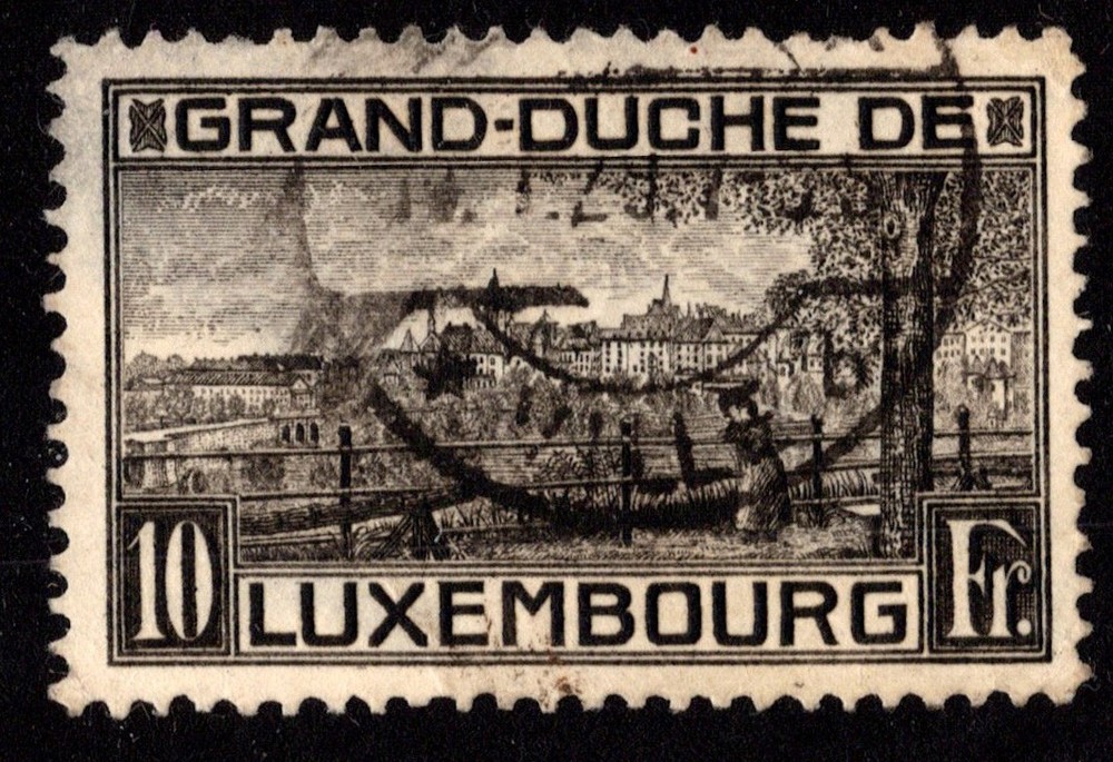 Luxembourg Scott 152 Used.