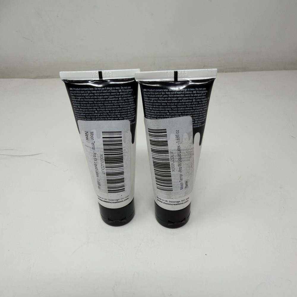 2 Pack Moon Terror - Pro FX Liquid Latex - 50ml