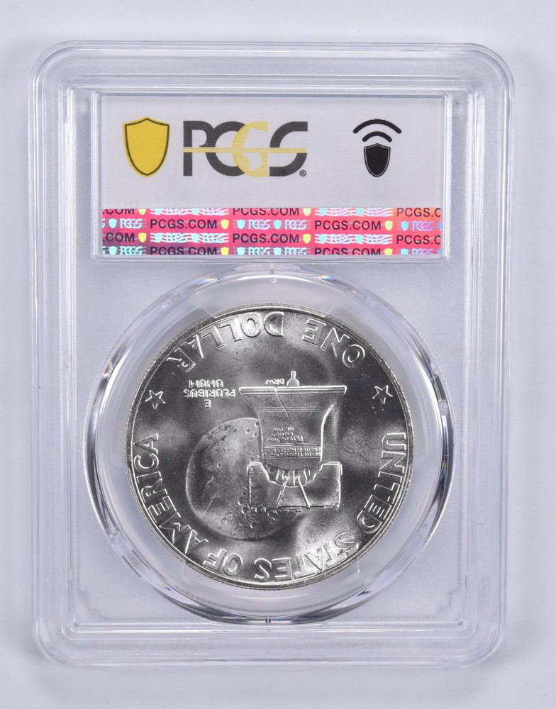 1976-S Eisenhower Dollar Ike Silver MS67 PCGS Blue Label