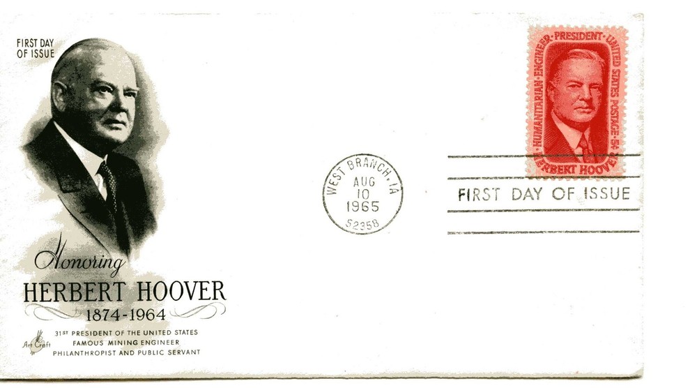 1269 Herbert Hoover, ArtCraft FDC