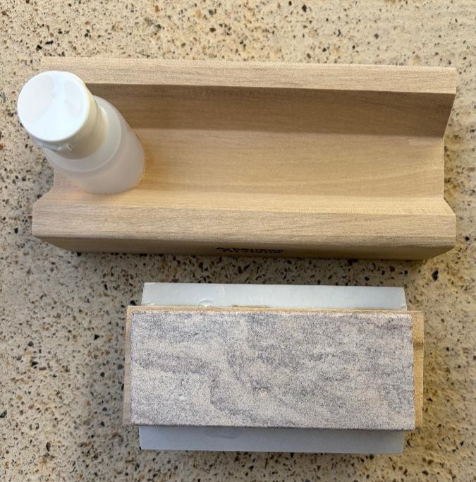 Tri 4 Arkansas Knife Sharpening Stone Kit