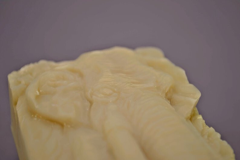 ELEPHANT SILICONE MOLD for soap making and other crafts