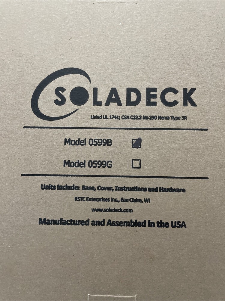 Soladeck Solar Deck Box
