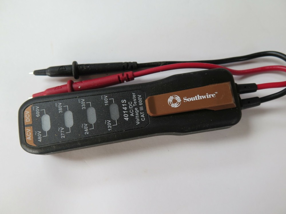 Southwire AC/DC Voltage Tester 40141S #9863 NICE