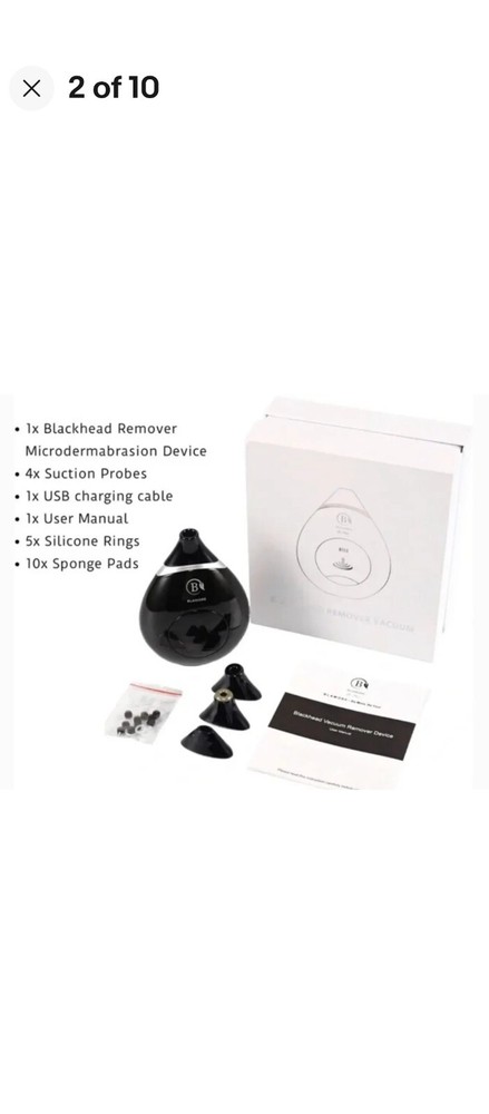 BLAMORE Blackhead Remover Vacuum * New Sealed