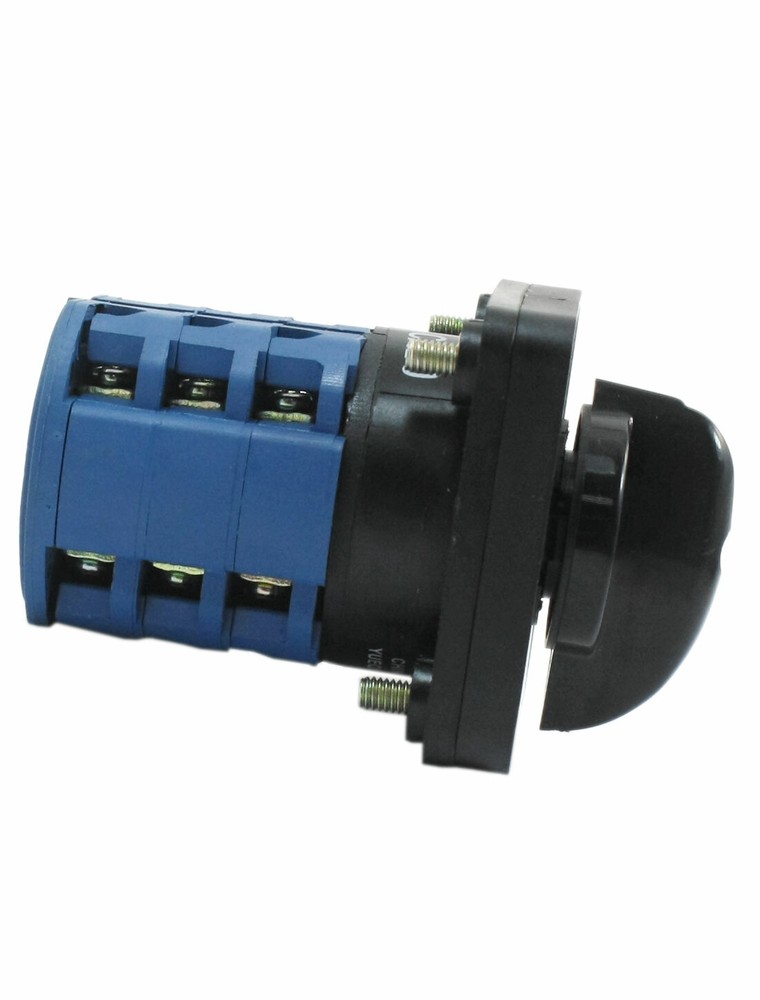Square Panel Mounting 2-Position 3-Phase Rotary Cam Changeover Switch CA10