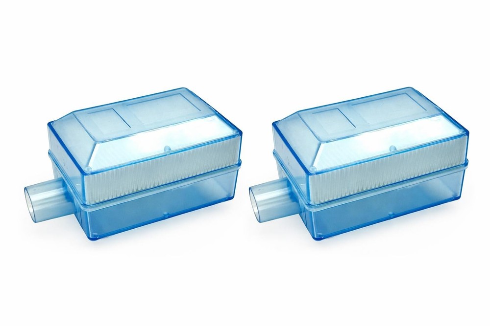 2 PACK DeVilbiss Extended Life Baceteria  Filter For Oxygen Concentrator 525DS