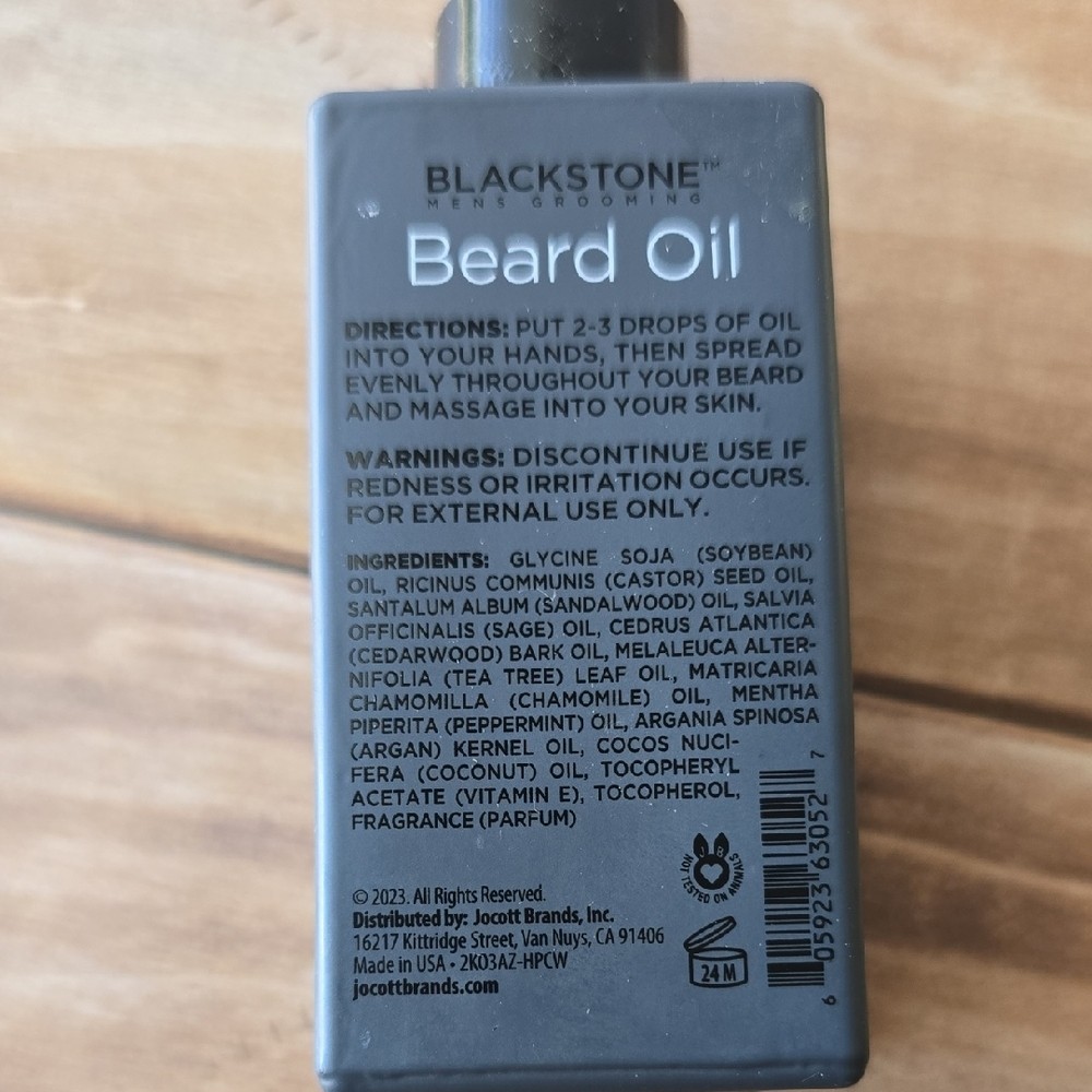 BLACKSTONE BEARD OIL-PRO-GROWTH 2fl oz