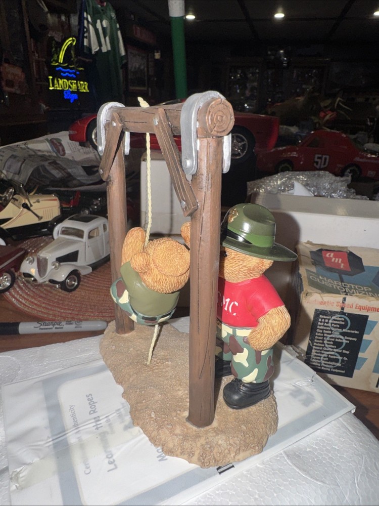 Marine Corps Boot Camp Bears Collection Learning The Ropes