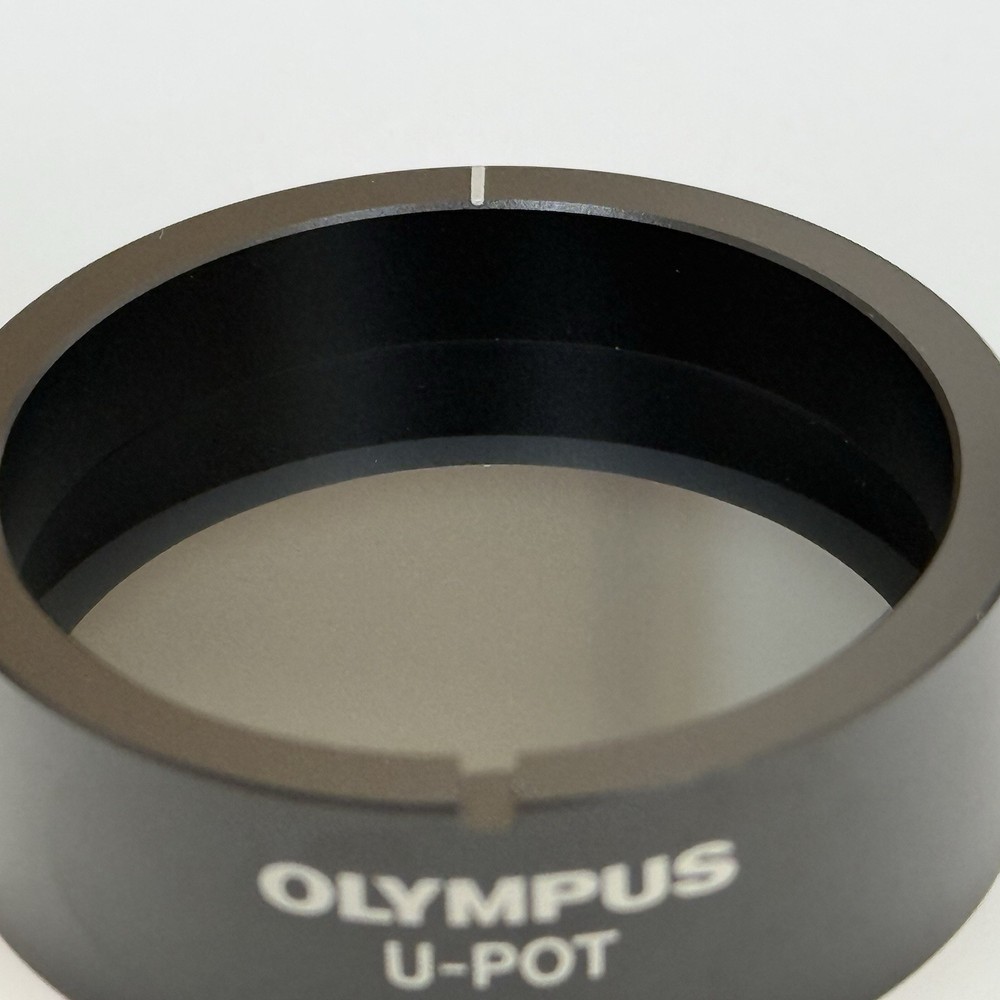 [ALMOST UNUSED] Olympus U-POT Polarizing Microscope Filter From Japan