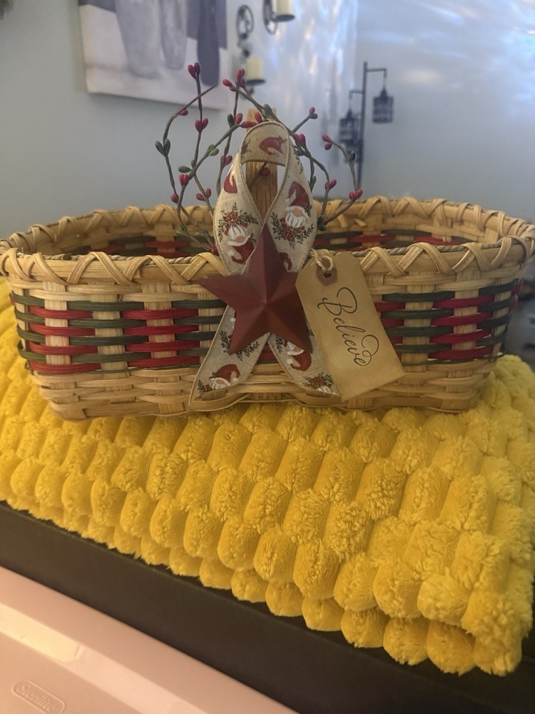 Handmade Christmas Basket