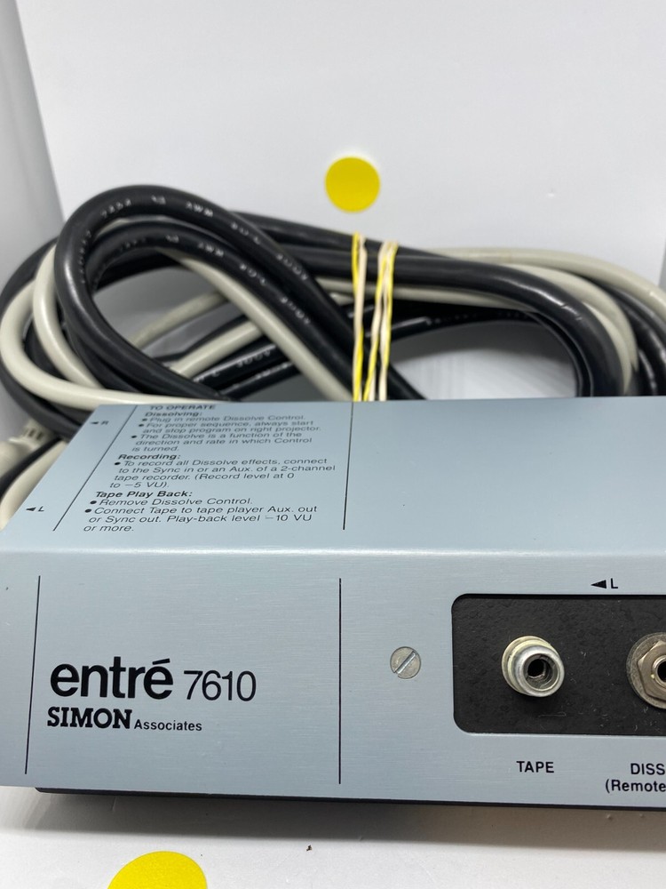 Entre Electronic 7610 SIMEN ASSOCIATES