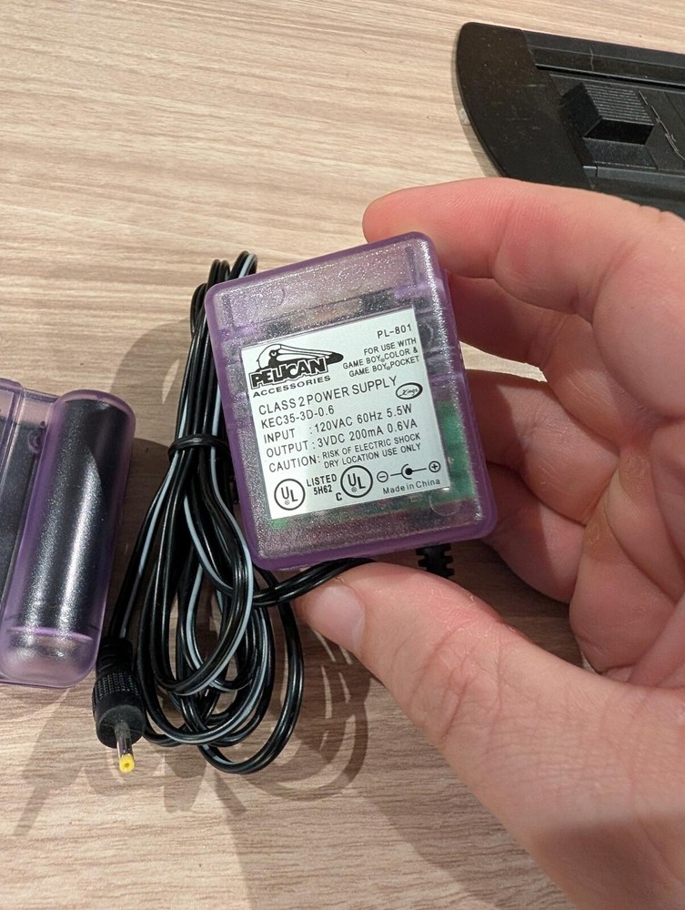Pelican Power Supply Adapter Model PL-801 with Cable