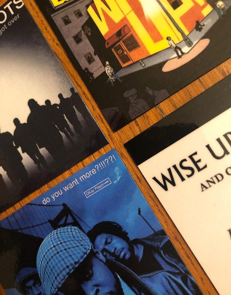 The Roots fridge magnets