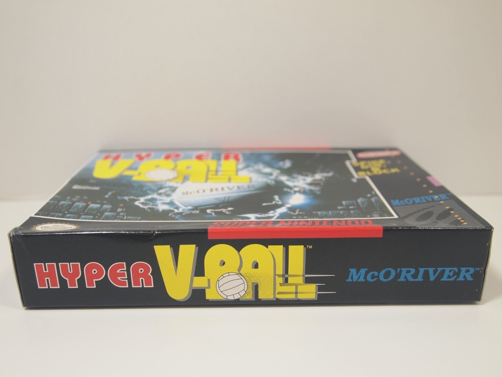 Hyper V-Ball (Super Nintendo | SNES) Authentic BOX ONLY