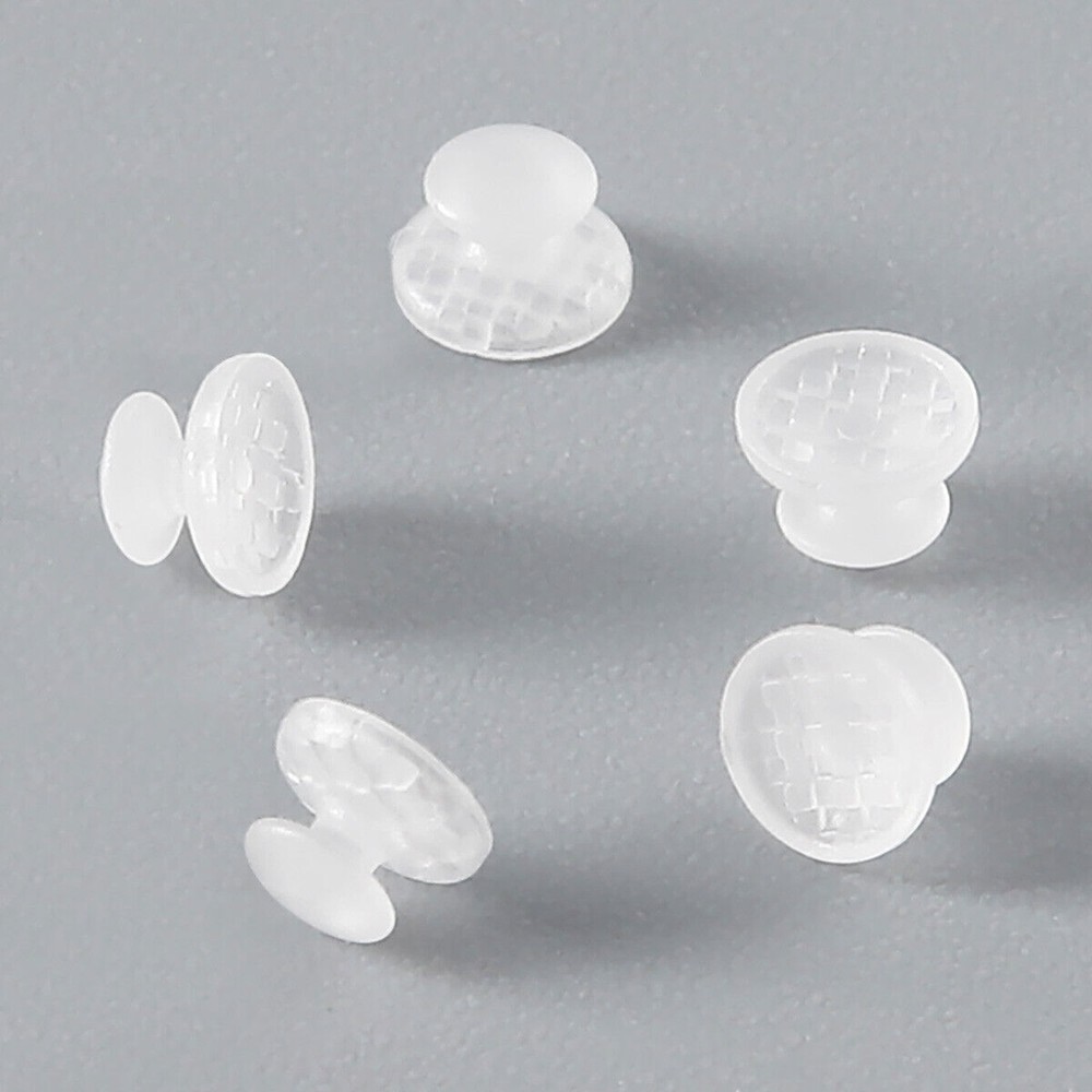 Dental Ortho Clear Ceramic Lingual Buttons Round/Round with Hook/Rectangular