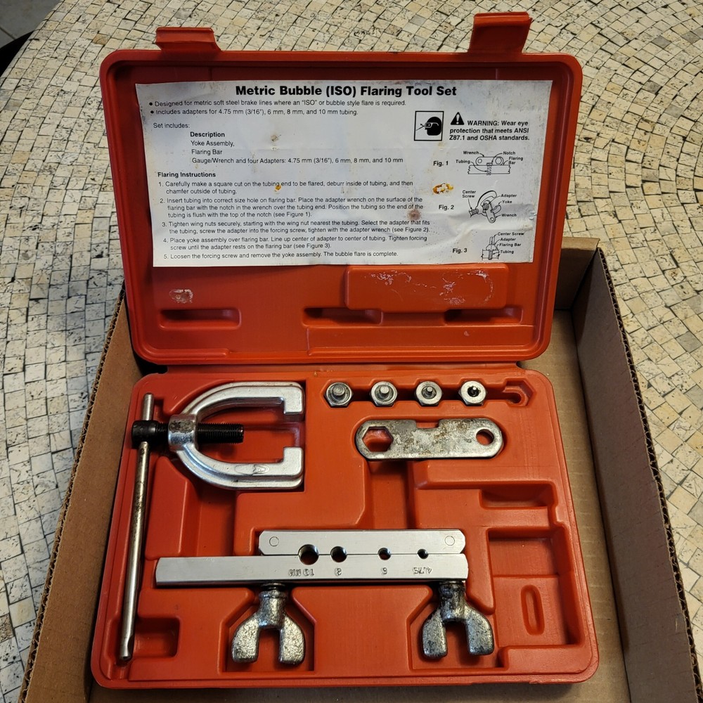 ATD Flaring Tool Kits - ATD-5463 Double & ATD-5464 Bubble (ISO)