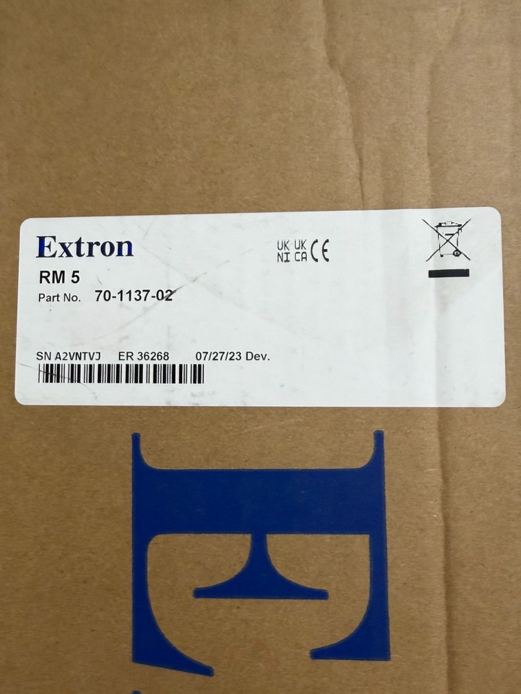 Extron 70-1137-02 RM 5