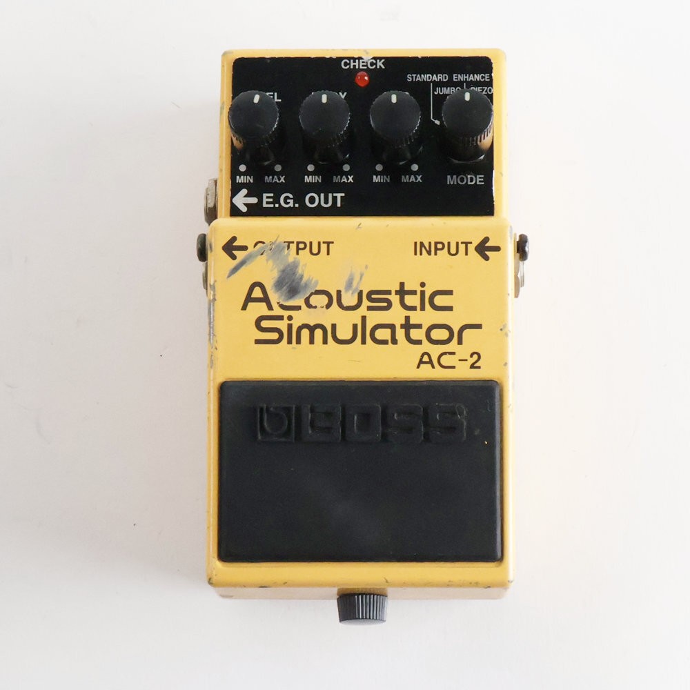 Used BOSS AC-2 Acoustic Simulator Guitar Effector