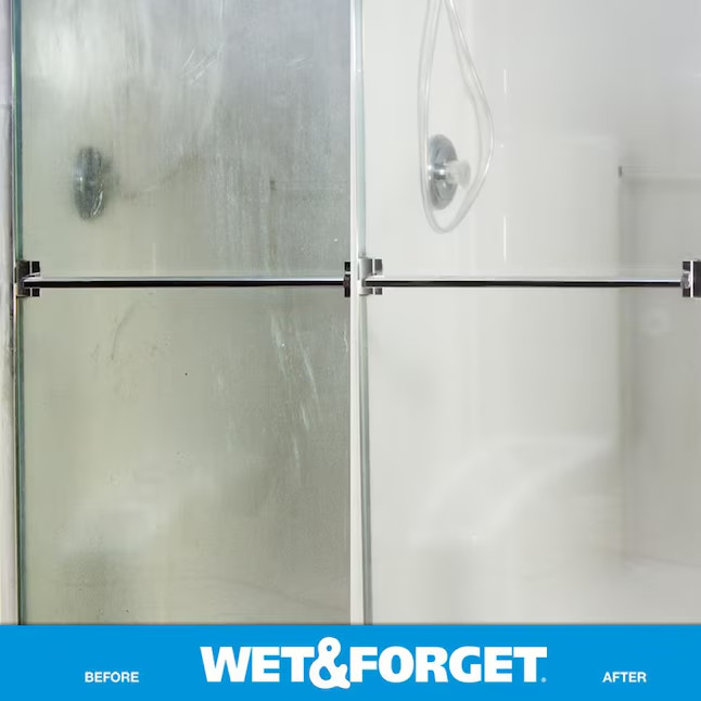 Wet & Forget Shower Cleaner Spray Multi-Surface Weekly Application Requires No S
