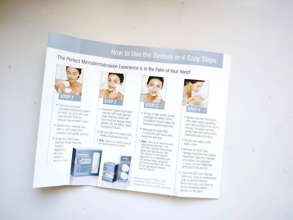Neutrogena Advanced Solutions At Home Micro Dermabrasion System Discontinued NIB