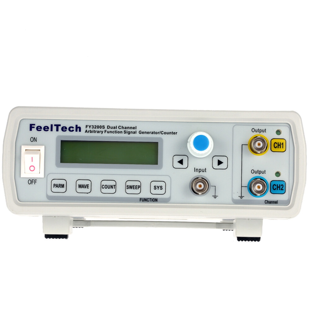 2 Channels 24MHz DDS Function Signal Generator Waveform Frequency Meter H7C1