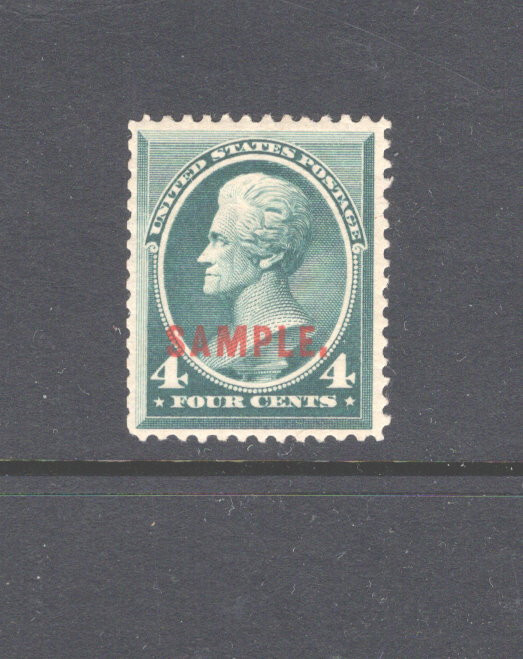 St  211    Sample  overprint  mint  hinged  og