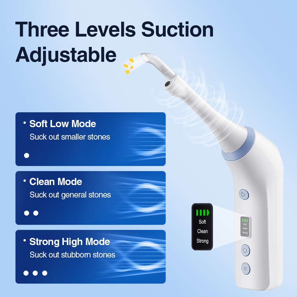 Visible Tonsil Stone Remover with 300K HD Camera Electronic Tonsil Cleaner Kit