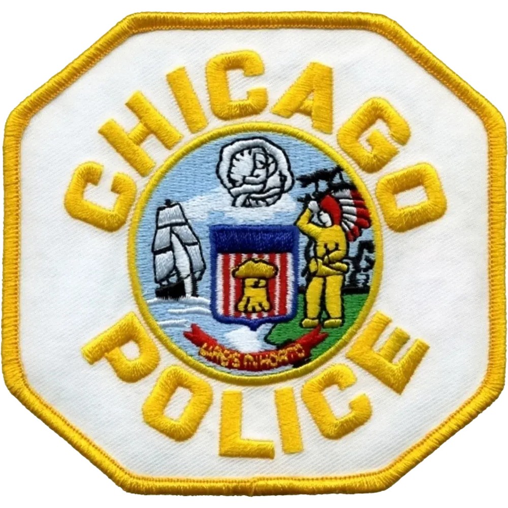 CHICAGO POLICE SHOULDER PATCH: Command Staff (TWILL Backing / Field Uniform)