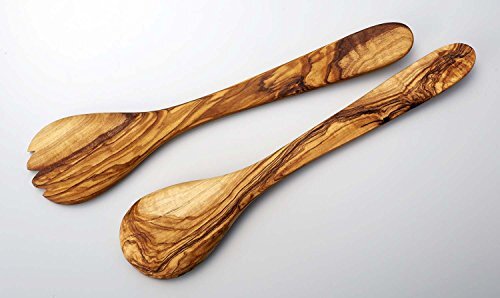 Olive Wood Salad Servers