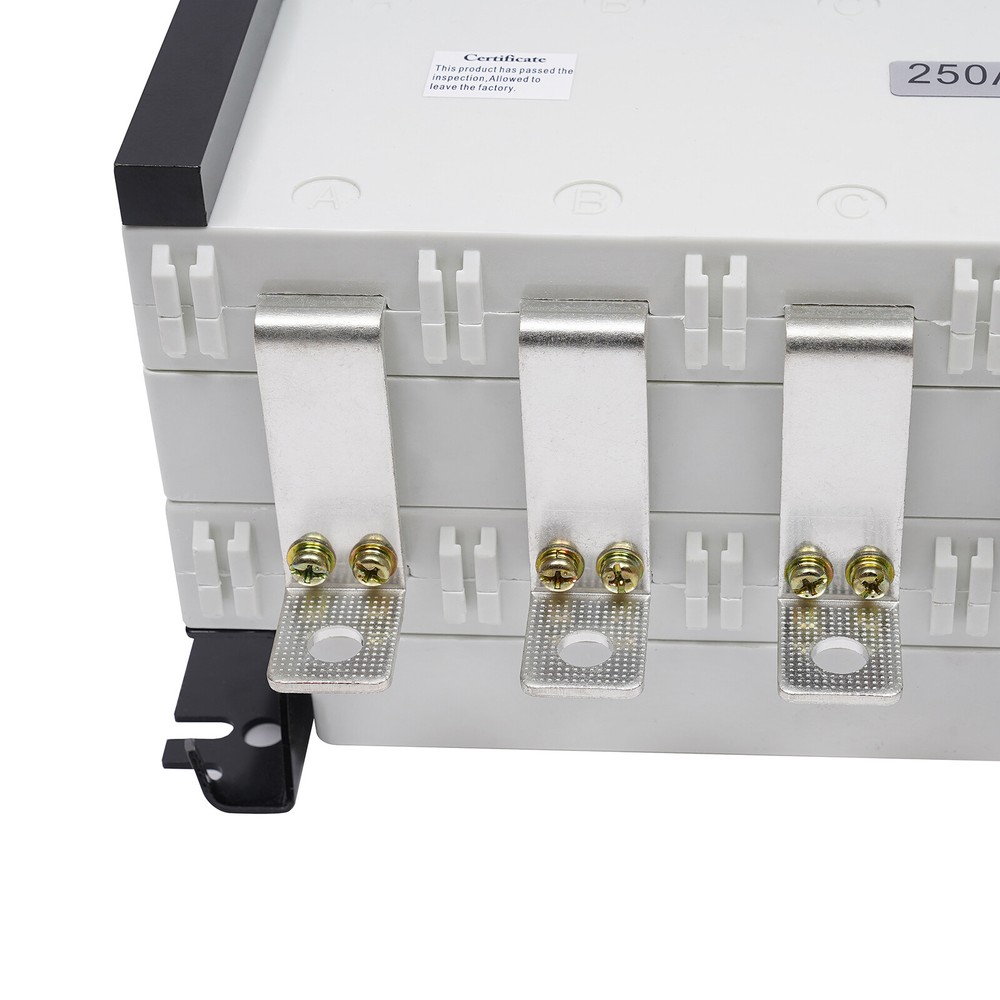 Dual Power Automatic Transfer Switch 3 Phase Circuit Breaker Changeover 4P 250A