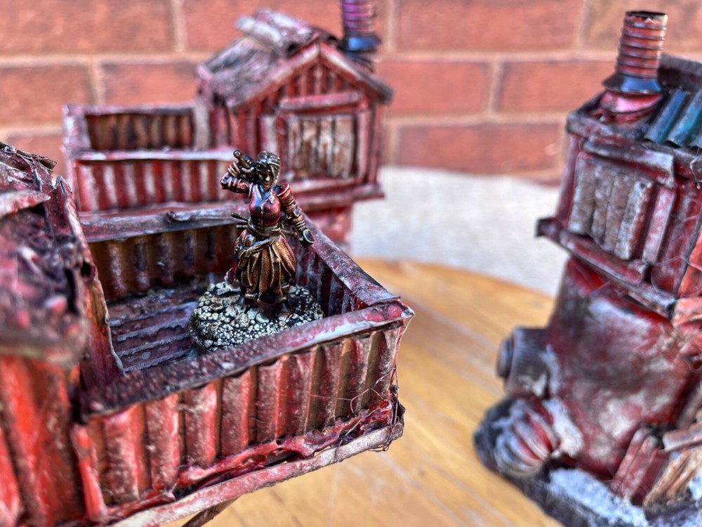 Sci-Fi Terrain pieces .22 – Tabletop Gaming scratch built.