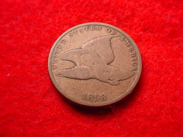 1858 FLYING EAGLE CENT NICE CENT!!   #290